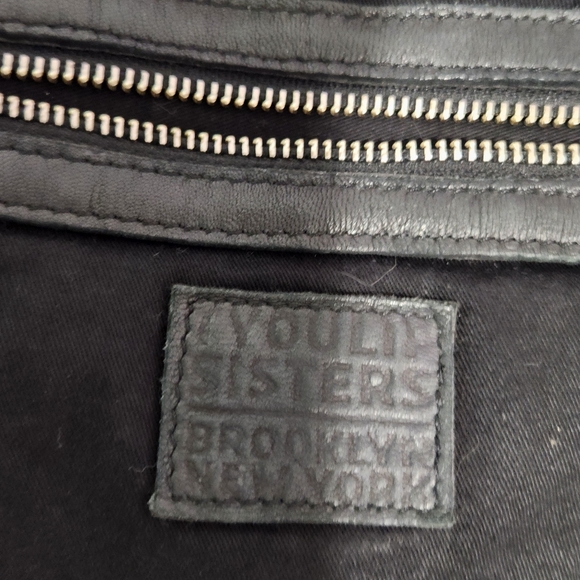 Tyoulip Sisters Lamb Leather women's handbag size OS black - Picture 5 of 11